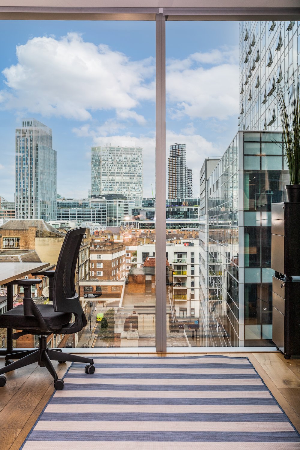 private office at beyond aldgate tower 