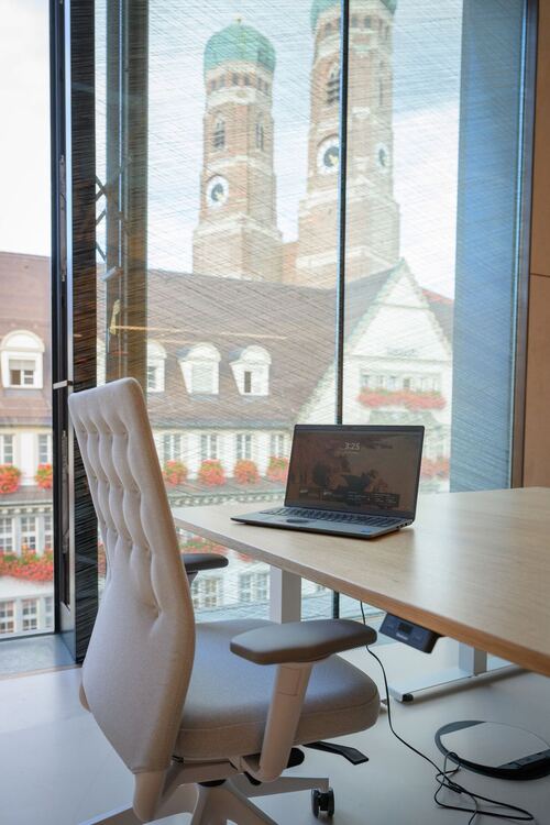 Workspace with a view